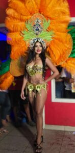 Sindy Yamileth López Cerrato: Madrina del Carnaval del Jamo en