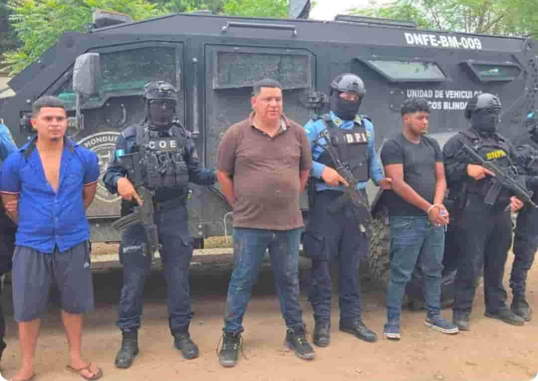 Capturan a alias “El Patrón”, presunto líder de “Los Copanecos”, en Olanchito