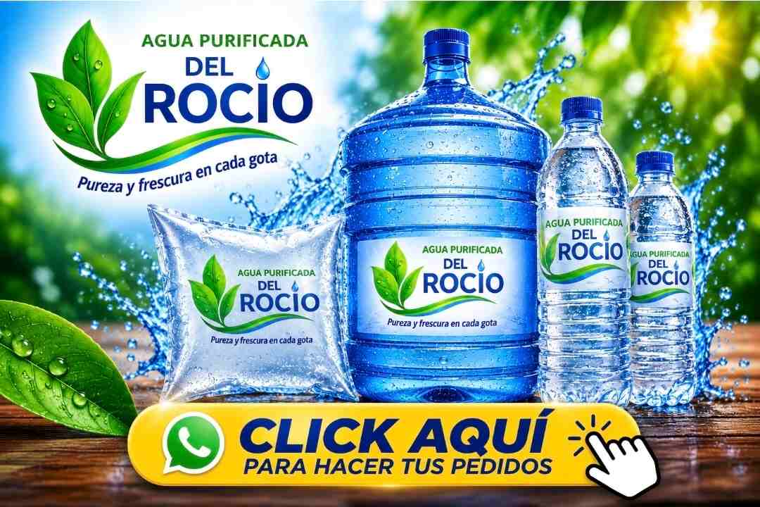 Agua Purificada del Rocío - Haz tu pedido